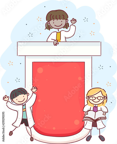 Stickman Kids Big Test Tube...