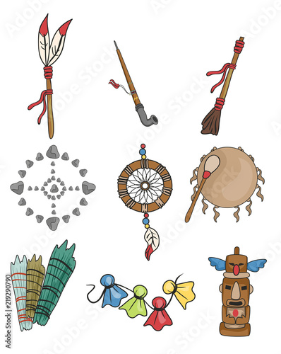 Shaman Elements Illustration