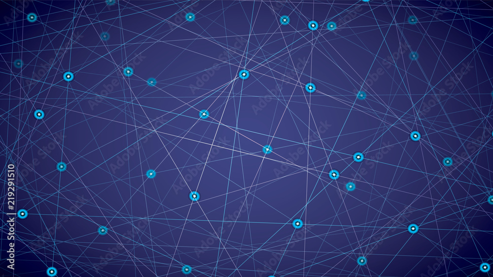 Starry sky map, random schematic bright stars Starry sky map, random schematic bright stars