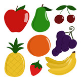 Various Healthy Fruits