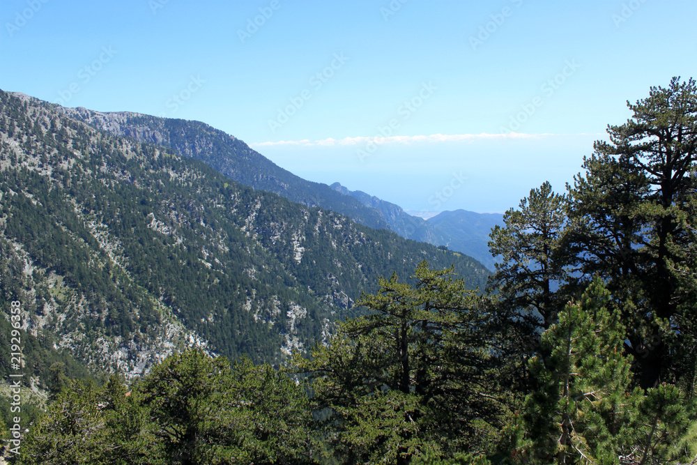 Greece. Mount Olympus. Natural landscape.