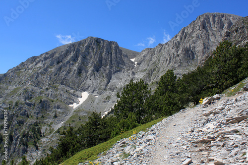 Greece. Mount Olympus. Natural landscape.