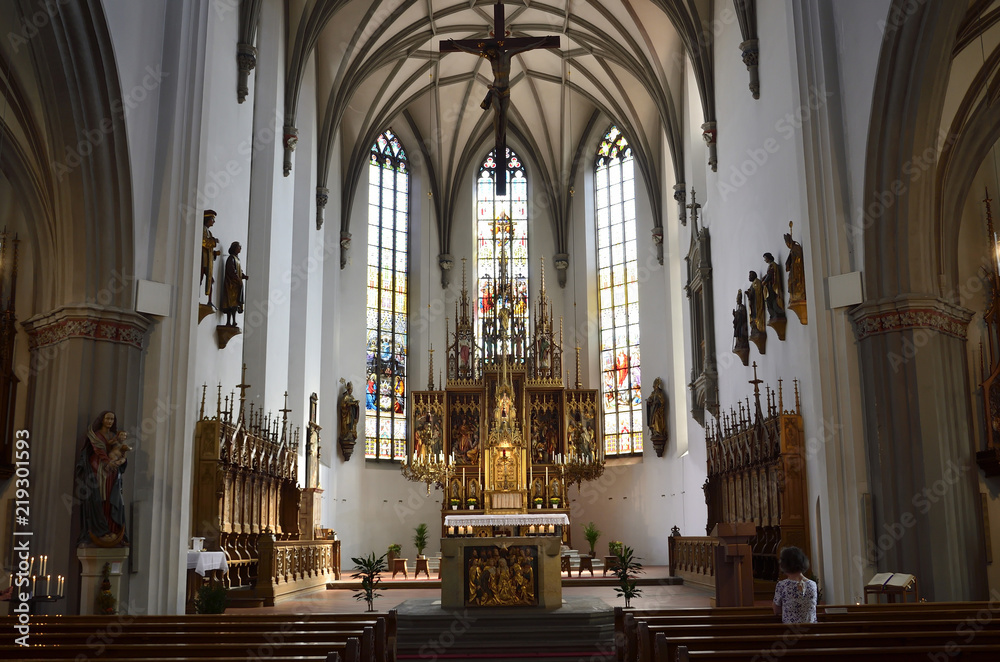 Kirche St.Martin, Altarraum, Kaufbeuren