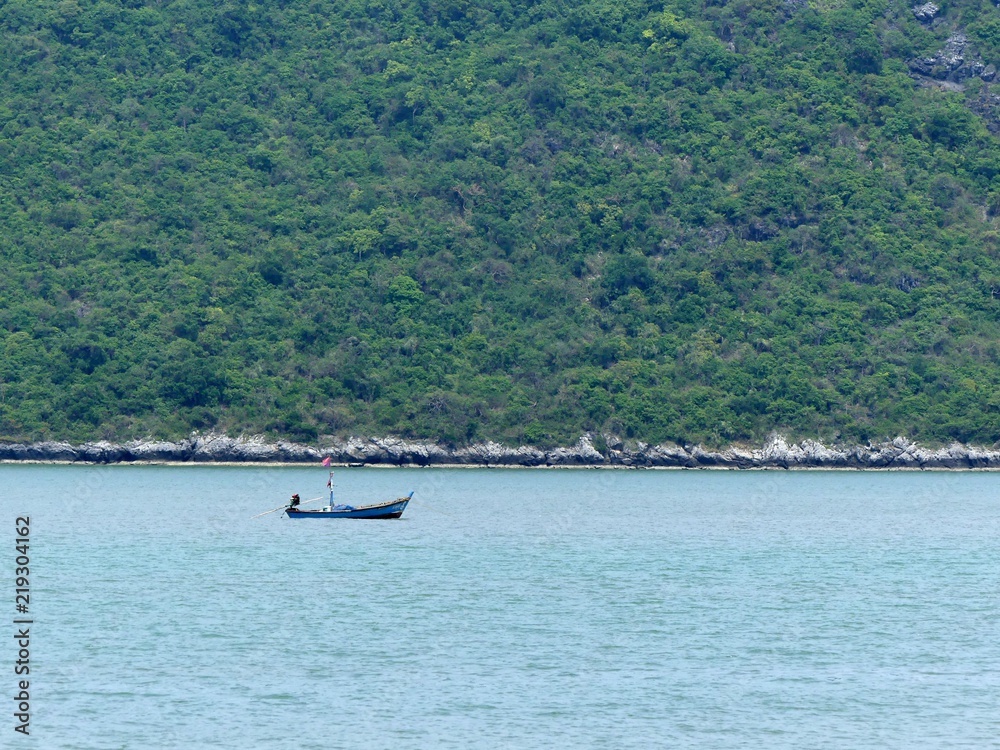 barque de pêcheur thaïlandais