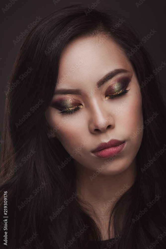 Beauty portrait of asian woman Beauty portrait of asian woman