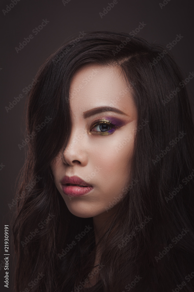Beauty portrait of asian woman Beauty portrait of asian woman