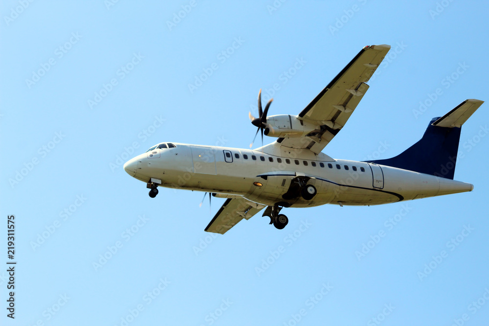 Airplane is ready for landing Airplane is ready for landing