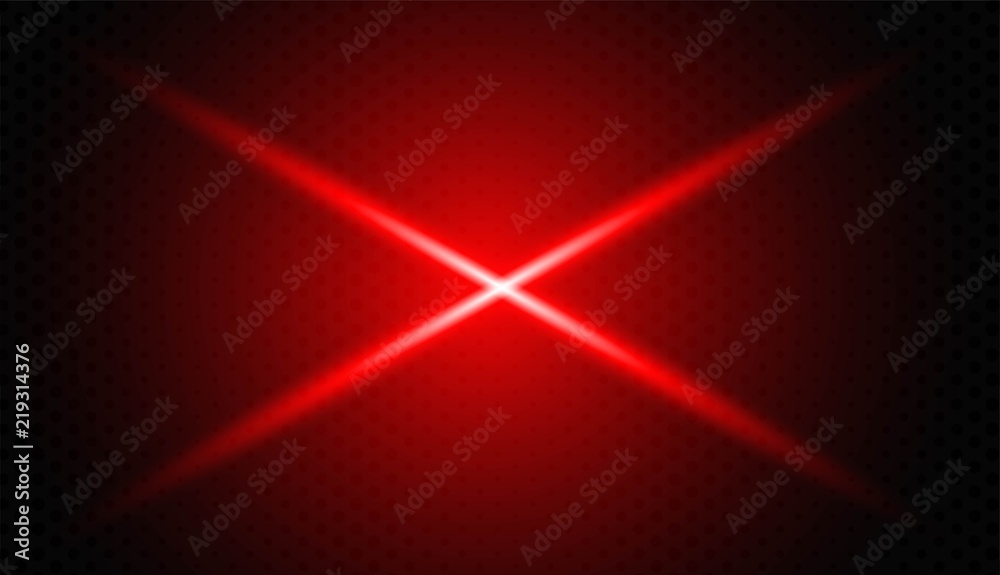 Fototapeta premium abstract metallic red shiny color black frame layout modern tech design vector template background