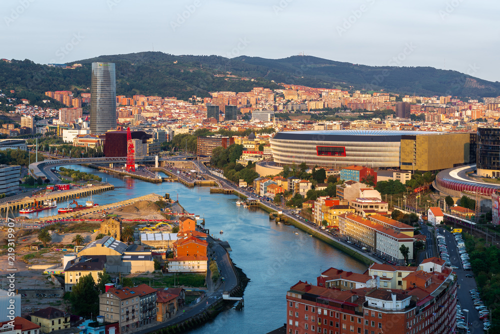 Bilbao from Kobetamendi, Basque Country, Spain