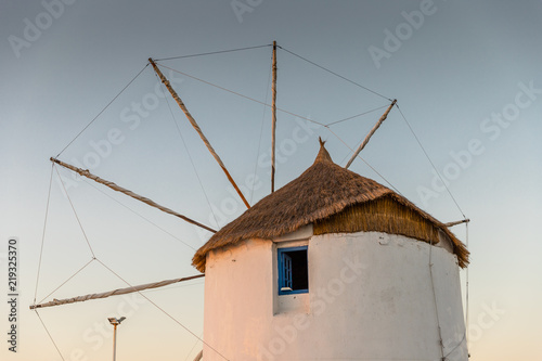 Windmill in Paros  Greece