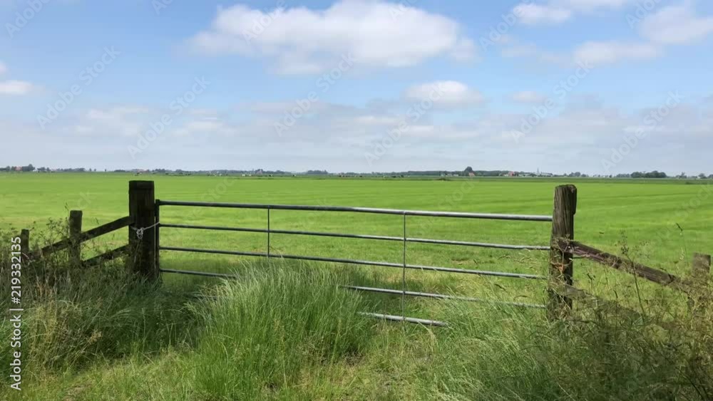 Farmland in Friesland, The Netherlands Farmland in Friesland, The Netherlands