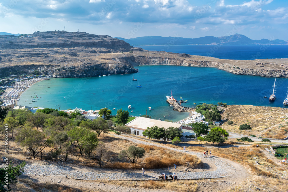 Naklejka premium Donkey Road