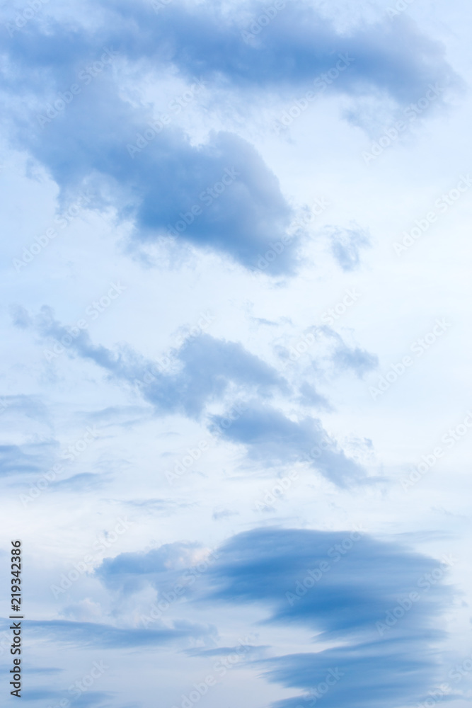 Naklejka premium beautiful sky and clouds