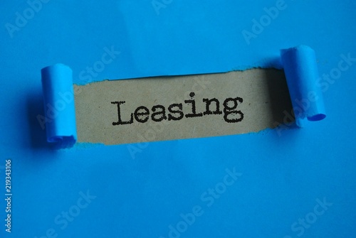Leasing