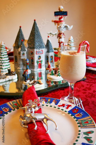Christmas Table Setting