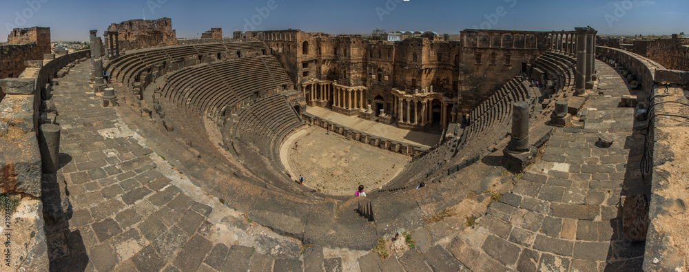 Bosra - The old Roman Theatre in Syria