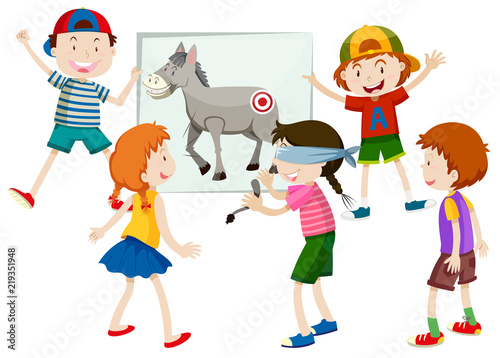 pin the tail on the donkey