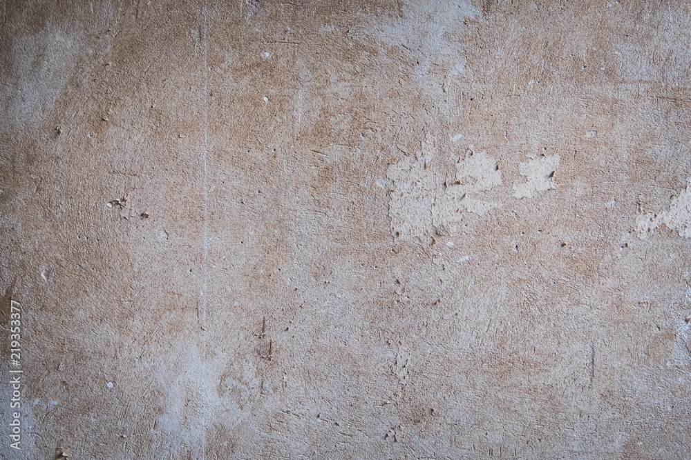 vintage plaster  wall background -  restoration or refurbishment concept 