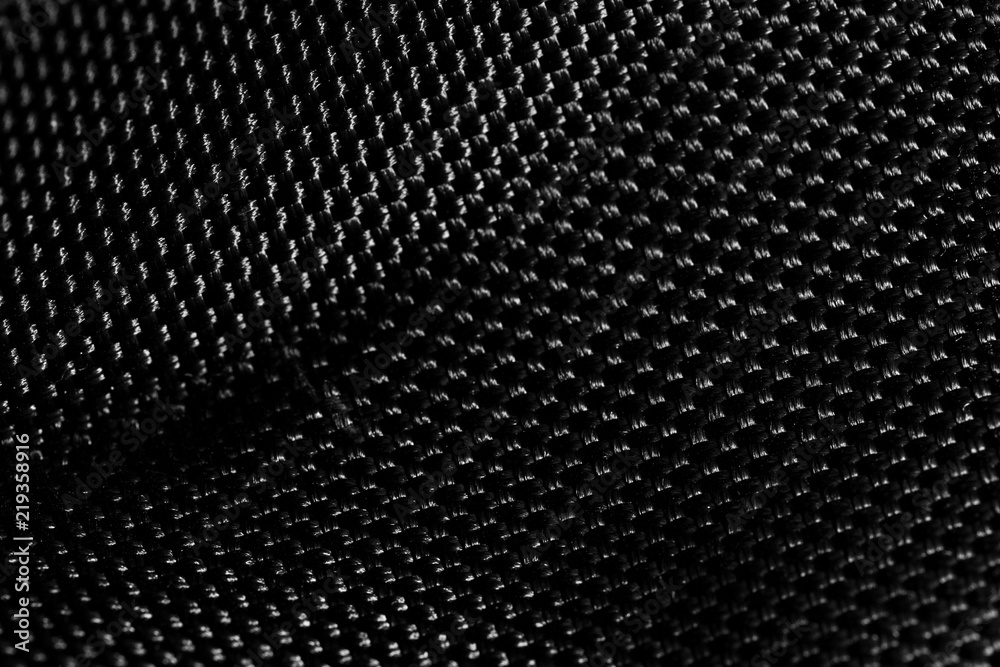 Black fabric texture. Clothes background. Close up Black fabric texture. Clothes background. Close up