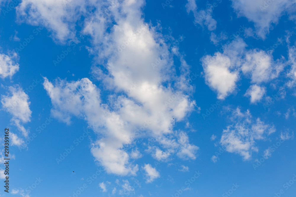 Blue sky background with clouds Blue sky background with clouds