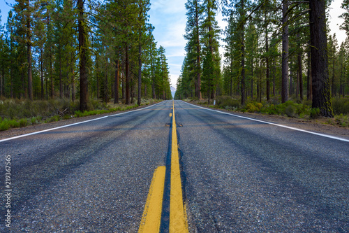 Fotografie Empty road