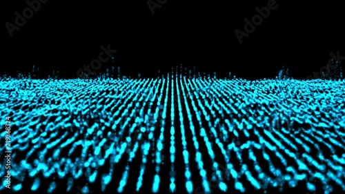 Connection dots structure. Abstract wave background.
