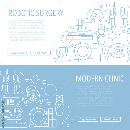Robotic surgery banner
