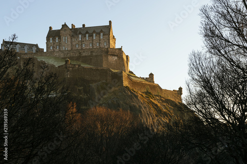 Edinburgh Castle morning light