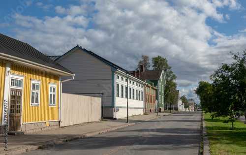 Street in old town of Raahe © Jarmo V