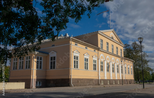 Town hall called Raatihuone which was build in 1839.