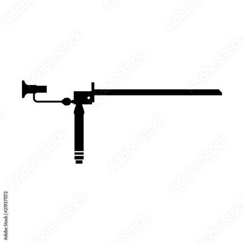 Billede på lærred Rigid ureteroscope endoscopy instrument