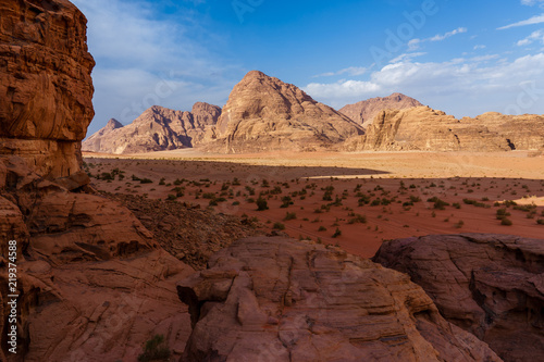 Landscape in Wadi Ruma desert, Jordan © arkady_z