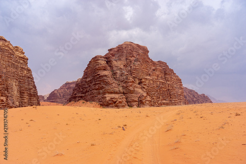 Wadi Rum desert  Jordan