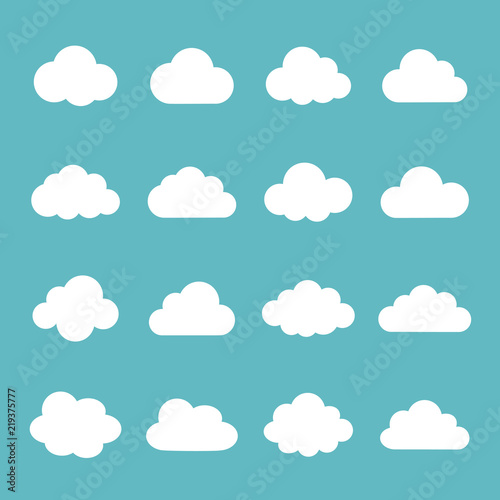 Cloud  icon set
