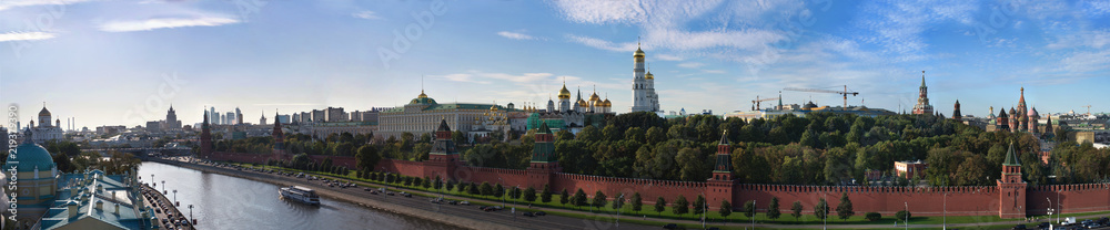 Stitched Panorama Кремль