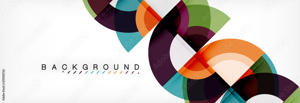 Vector circular abstract background Vector circular abstract background