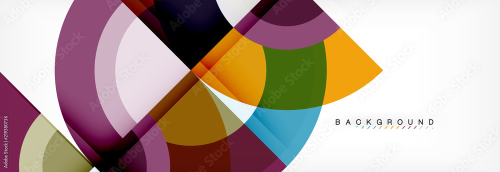 Vector circle abstract background Vector circle abstract background