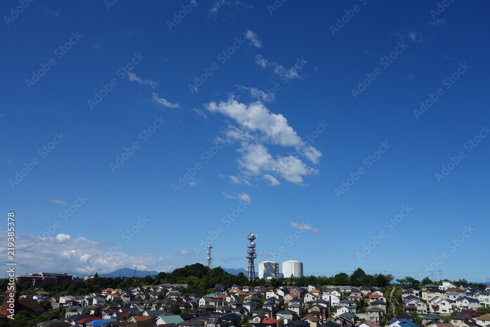 Obraz premium 白い雲