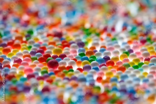 multicolored balls beads background pattern texture