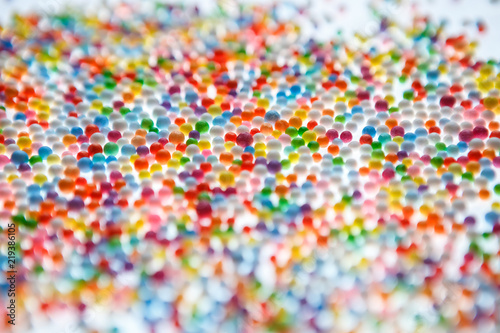 multicolored balls beads background pattern texture
