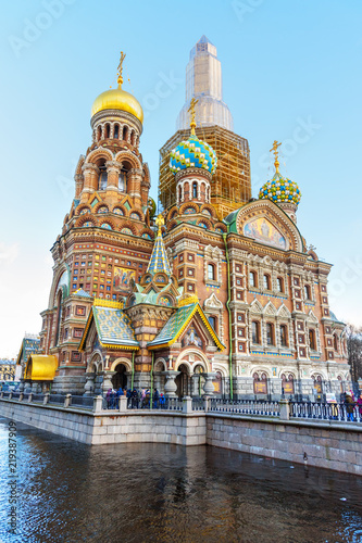 Church of the Savior on Blood in Saint Petersburg, Russia © Elena Odareeva