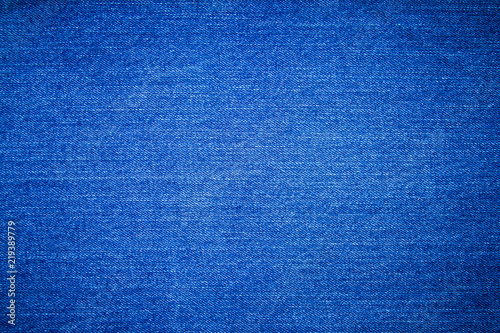 Blue jean texture background