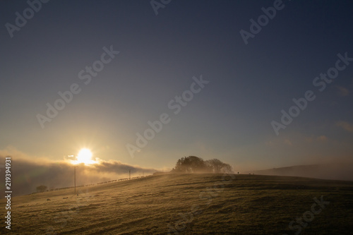 Misty Sunrise in Northumberland © hatheyphotos