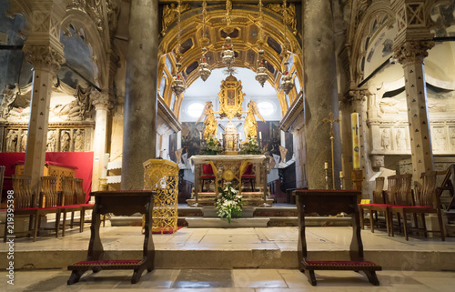 Inside of Cathedral of Saint Domnius. photo