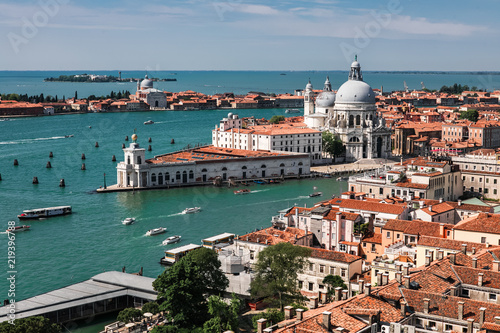Aerial view of the Venice city, Italy © shumovdenis