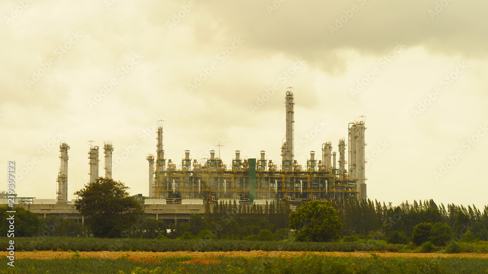 Petrochemical plant in Asia