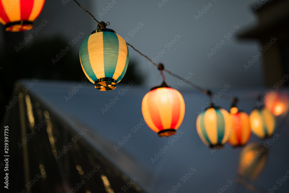 Obraz premium Lanterns in Kyoto