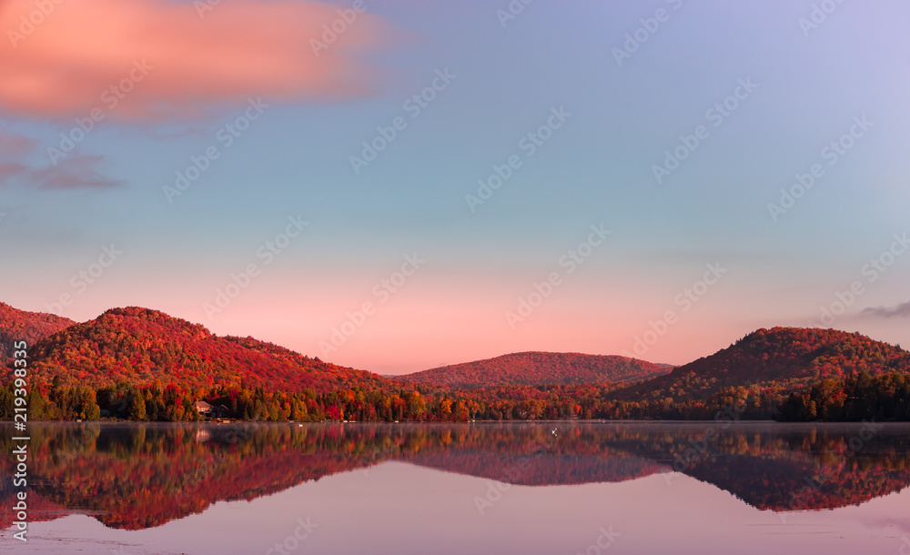 Lac-Superieur, Mont-tremblant, Quebec, Canada