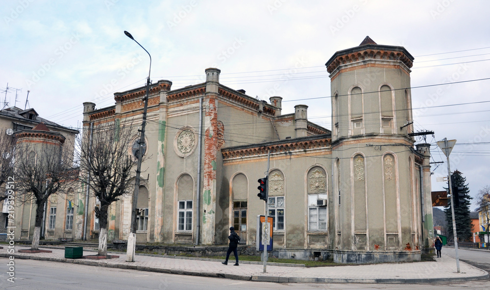 New Synagogue building in Chortkiv