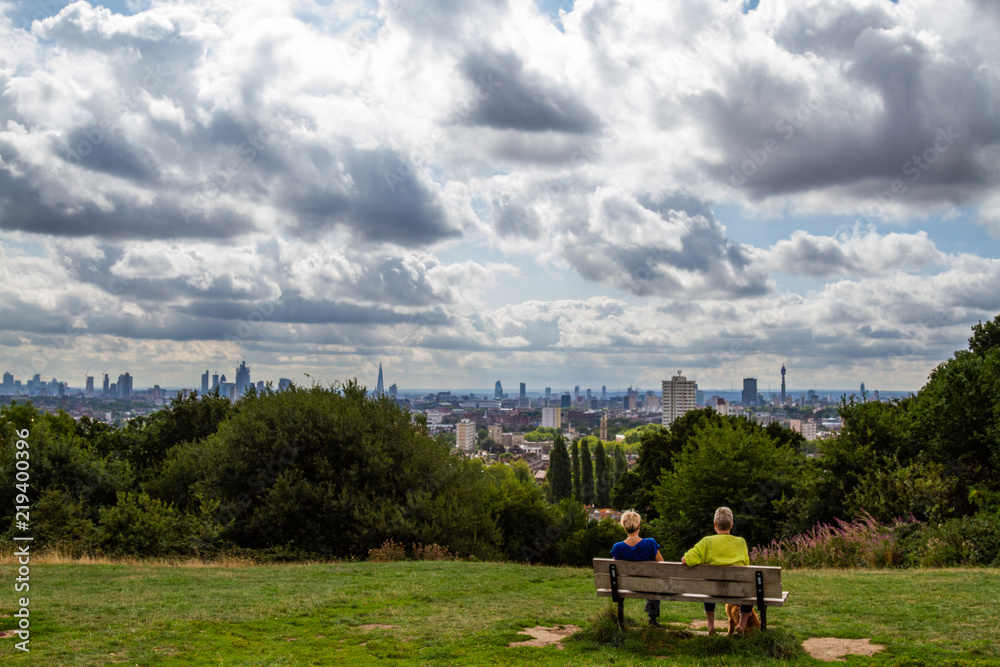 London Skyline from Hampstead Heath